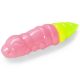 FISHUP Pupa 1.2" (10pcs.), #133 - Bubble Gum/Hot Chartreuse Plasztik műcsali