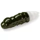 FISHUP Pupa 3,04cm (10pcs.), #140 - Dark Olive/White Plasztik műcsali
