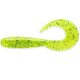 FISHUP Mighty Grub 4.5" (4pcs.), #026 - Flo Chartreuse/Green Plasztik műcsali