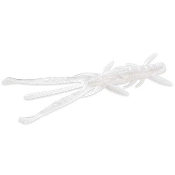 FISHUP Shrimp 3" (9pcs.), #081 - Pearl Plasztik műcsali