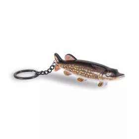 Iron Claw Beauty Pike-Hecht Kulcstartó 8cm