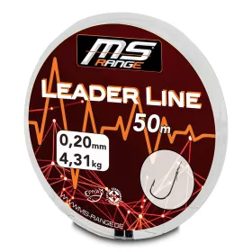 MS Range Átlátszó 0,14mm 50m Monofil Előkezsinór