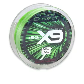   Iron Claw Pure Contact X9 Zöld 0,24mm 150m Fonott Főzsinór