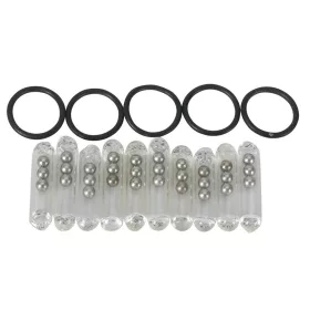 Uni Cat Glass Rattle Kit S Üvegcsörgő 10db