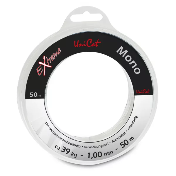 Uni Cat X-Treme Átlátszó 1,15mm 50m Monofil Előkezsinór