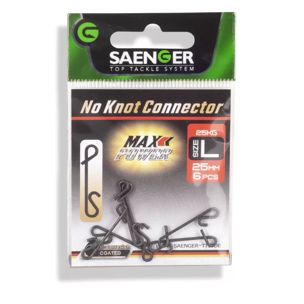 Saenger No Knot Connector S 0,5mm Csomómentes Kapocs 6db