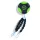 Saenger Fekete L Gumi Stopper 15db