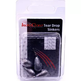 Iron Claw Tear Drop Shot Sinker Ólom 10gr 4db