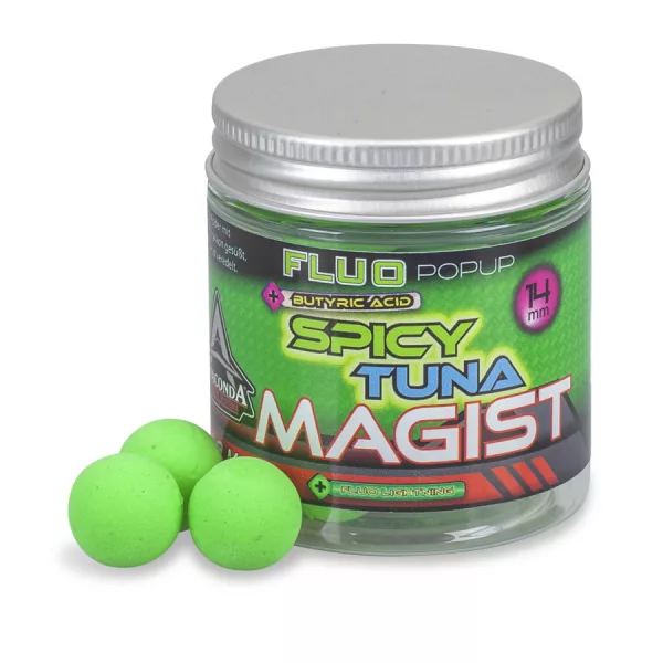 Anaconda Magist Micro Fluo 14mm Fűszeres Tonhal Pop Up 25gr