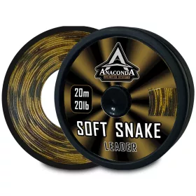 Anaconda Soft Snake Leader 30lb 20m Bevonatos Előkezsinór