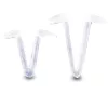 Anaconda Invisible V-Shape Stops Medium Átlátszó 7mm Bojlistopper 96db