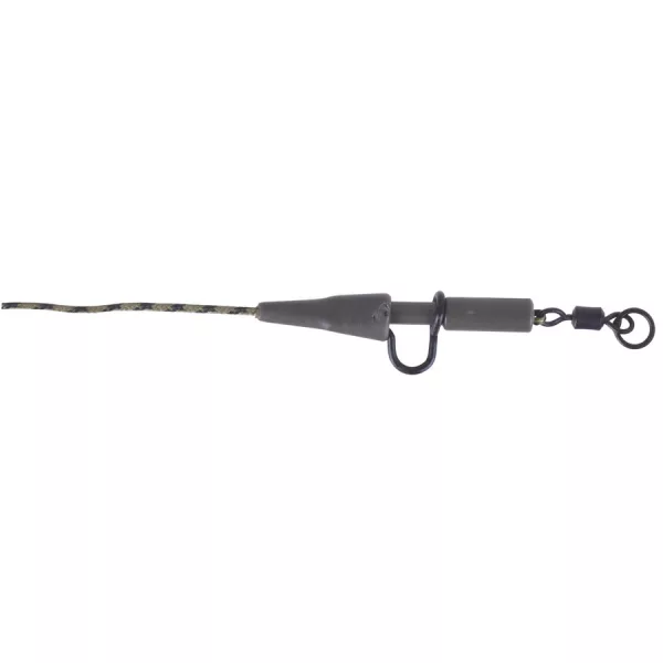 Anaconda LL Heavy Duty Lead Clip 35lb Camou Green 80cm Előkötött Leadcore 2db