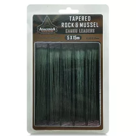   Anaconda Tapered Rock & Mussel Camou 0,30-0,57mm 15m Előtétzsinór 5db