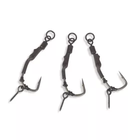   Anaconda Piercer Ronnie Rig Angle 90 TGX 8 Füles, Szakállas Pontyozó Horog 3db