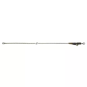   Anaconda Jungle Flexi Ring Swivel Safety Clip Leadcore Zöld 60lb 80cm Előtétzsinór 3db
