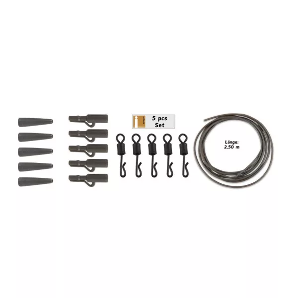 Anaconda Quick Change Safety Clip Power Pack Zöld Ólomklipsz Szett 5db