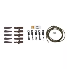   Anaconda Quick Change Safety Clip Power Pack Barna Ólomklipsz Szett 5db