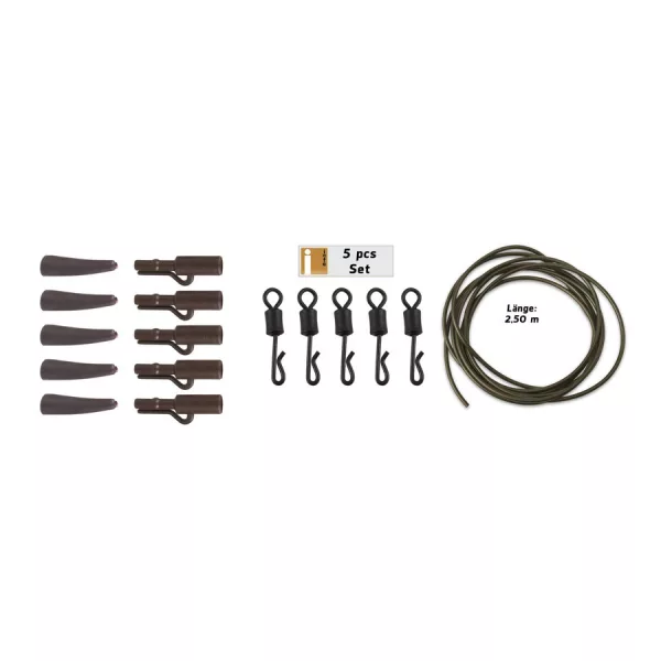 Anaconda Quick Change Safety Clip Power Pack Barna Ólomklipsz Szett 5db