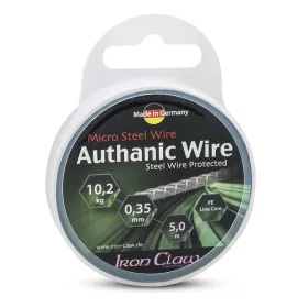 Iron Claw Authanic Wire 0,35mm 5m Fonott Acélelőke