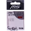 MS Range E-126 Method Strong 12 Füles, Szakállas Horog 10db