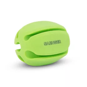 Saenger Spin Rod Clipper Fluo Zöld Bottartó Klipsz 62x44mm