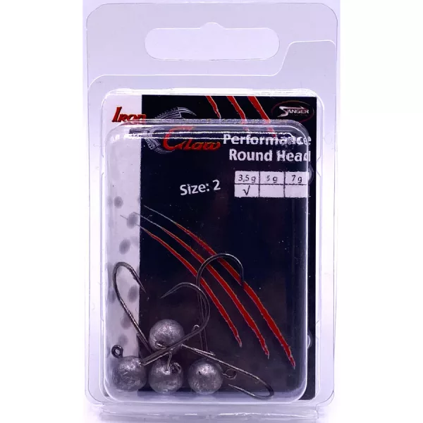 Iron Claw Performance Round Head 2 3,5gr Jigfej 4db