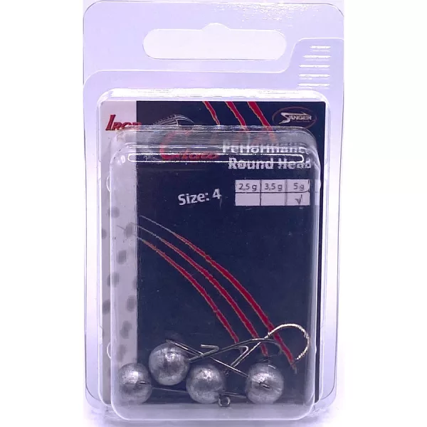 Iron Claw Performance Round Head 4 5gr Jig Fej 4db