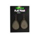 Korda Flat Pear Swivel Blister Bojlis ólom 70gr - 2db - Végólom - Körte ólom | Bojlis horgászat