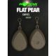 Korda Flat Pear Swivel Blister Bojlis ólom 112gr - 2db - Végólom - Körte ólom | Bojlis horgászat