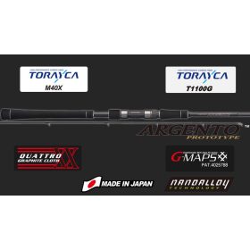   Graphiteleader Argento Prototype GLAPS-942ML 2,85m Fast 28gr 2 Részes Pergető Bot