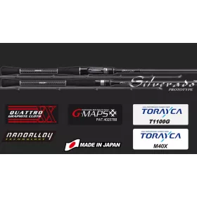   Graphiteleader Silverado Prototype 20GSILPC-762ML Cast Fast 2,29m 3-18gr 2 Részes Pergető Bot
