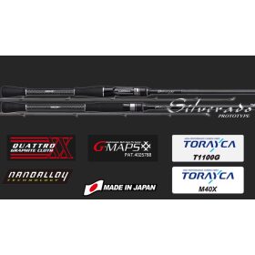   Graphiteleader Silverado Prototype 20GSILPC-792M Cast Fast 2,36m 5-20gr 2 Részes Pergető Bot