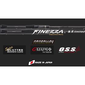   Graphiteleader Finezza Prototype ST Limited 20GFINPC-742ML-T Fast 2,26m 3-15gr 2 Részes Pergető Bot