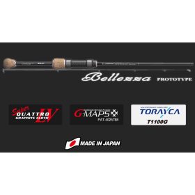   Graphiteleader Bellezza Prototype 21GBLZPS-572XUL-S Regular Fast 1,70m 0,2-2,5gr 2 Részes Pergető Bot
