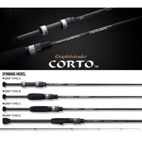   Graphiteleader Corto 22GCORS-802ML-HS 2,44m Fast 20gr 2 Részes Pergető Bot