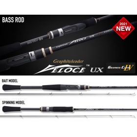  Graphiteleader Veloce UX 21GVELUC-R-Fast 69MH 2,06m 1 1/4oz 35gr 1 Részes Pergető Bot