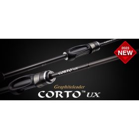   Graphiteleader Corto UX 23GCORUS-612L-HS X-Fast 1,86m 0,3-4gr 2 Részes Pergető Bot
