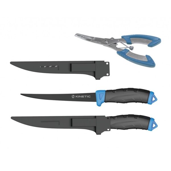 KINETIC Fillet Knife & Pliers Kit Kés