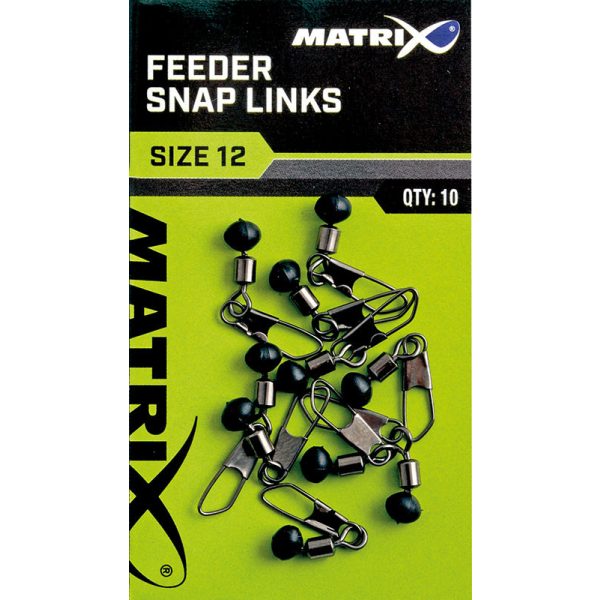 Matrix Feeder Bead Snap Links Size 14 Forgókapocs