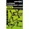 Matrix X-Strong Feeder Bead Snap Links Size 12 Forgókapocs