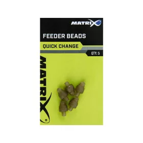 Matrix Quick Change Feeder Beads Gyorskapocs 5db