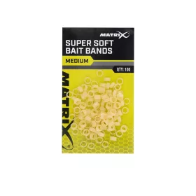 Matrix Super Soft Bait Bands Közepes Pelletkarika 100db