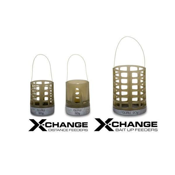 Guru X-Change Distance Feeder Cage Oldalkosár 20+30gr - Cserélhető súly - Rácsos - S