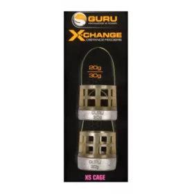   Guru X-Change Distance Feeder Solid Oldalkosár 20+30gr - Cserélhető súly - Zárt - XS