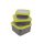 Matrix Bait Boxes Grey/Lime - 2.2pt Csalis Doboz