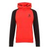 Guru - Hoodie Red/Black - Kapucnis pulóver - S