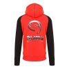 Guru - Hoodie Red/Black - Kapucnis pulóver - S