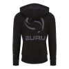 Guru - Semi Logo Hoodie Black - Kapucnis pulóver - S