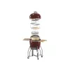Kamado Chef 19 Kamado Grill 47cm Piros