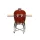 Kamado Chef 22 2024 Kamado Grill 56cm Piros